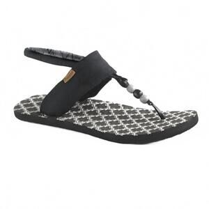 NEW FREEWATERS women's riviera sandal in black/ grey